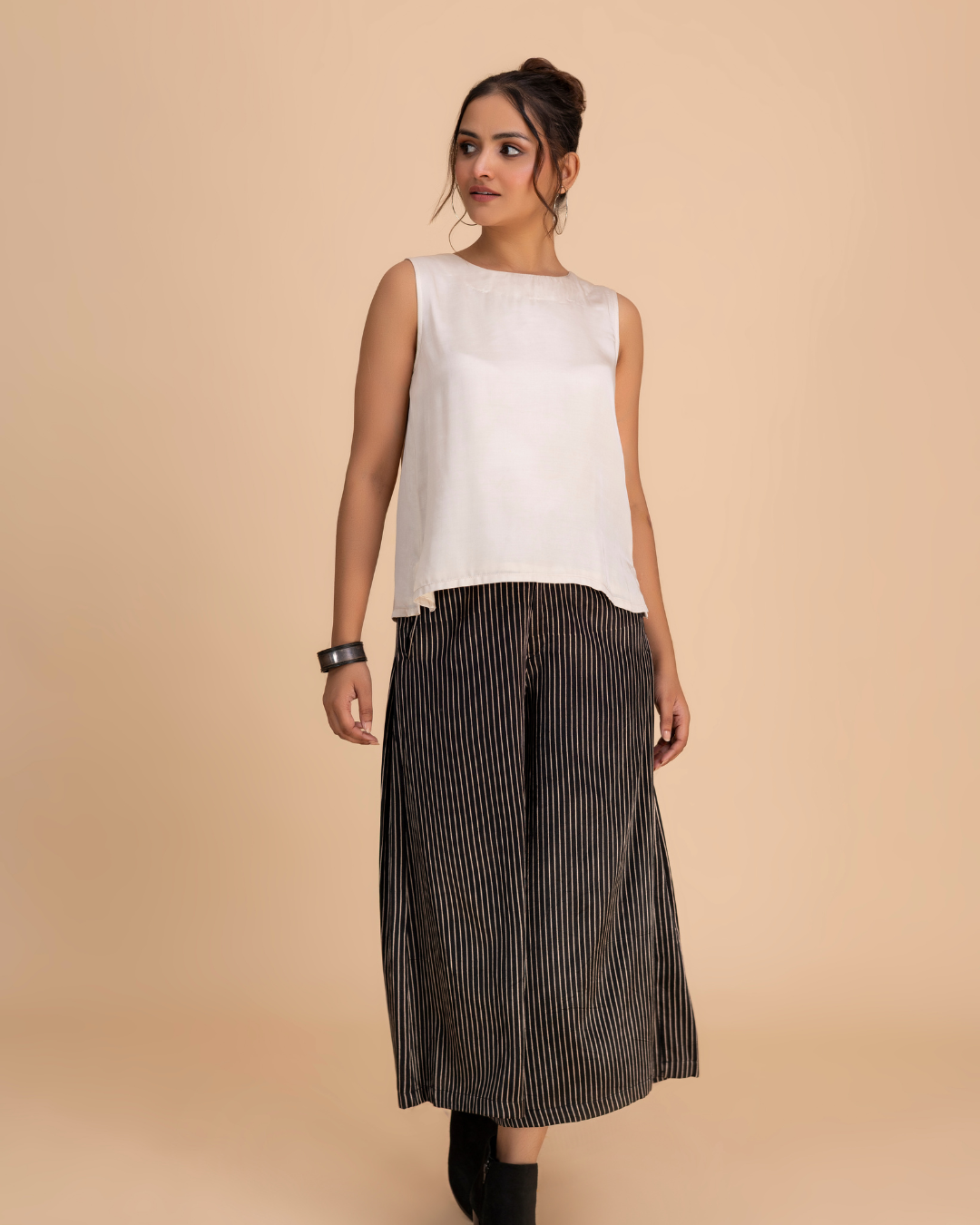 Zeen 2-Piece Set (Black & Maroon Mashroo)