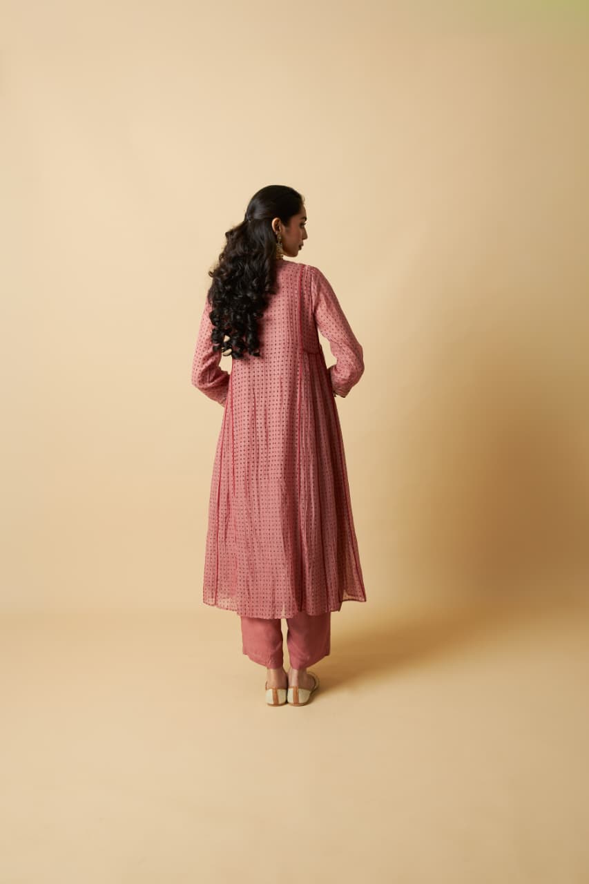 BIJLI BEGUM EMBROIDERED KURTA SET