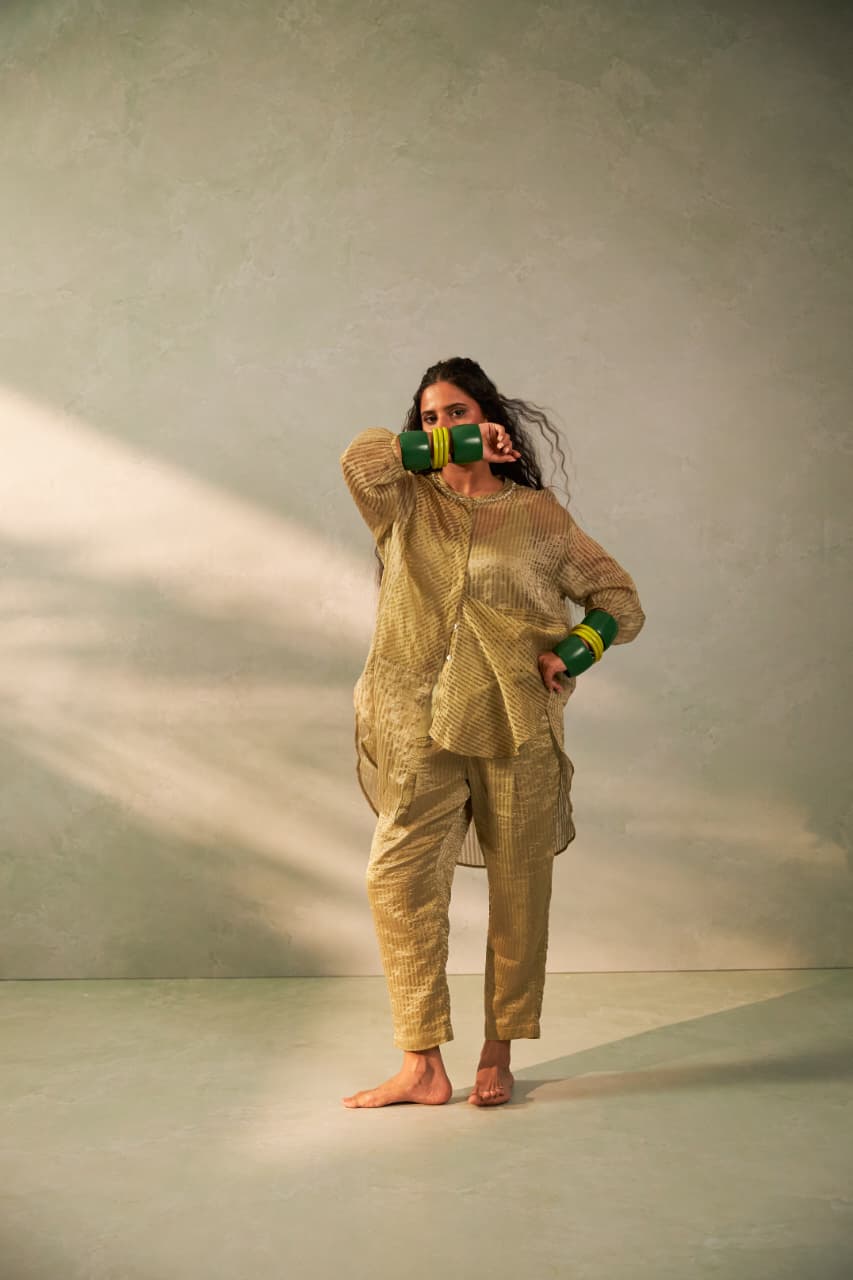 HARA SITARA EMBROIDERED CO-ORD SET